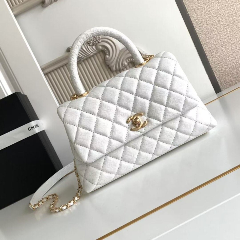 Ch**el top handle bags